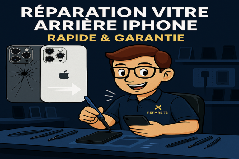 Réparer la Vitre Arrière sur son iPhone ?